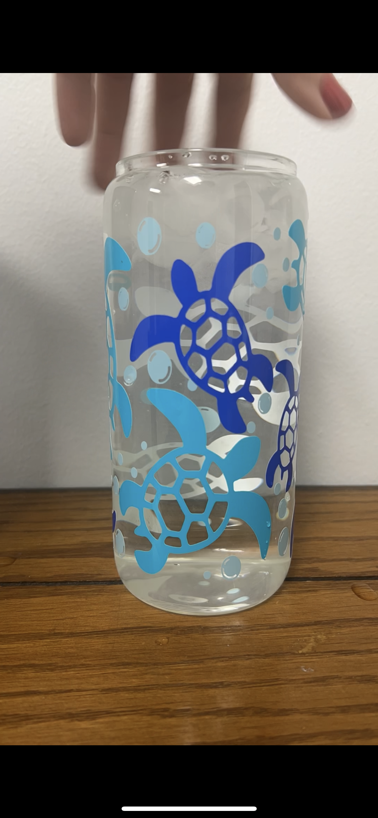 Sea Turtle Color Changing Libbey