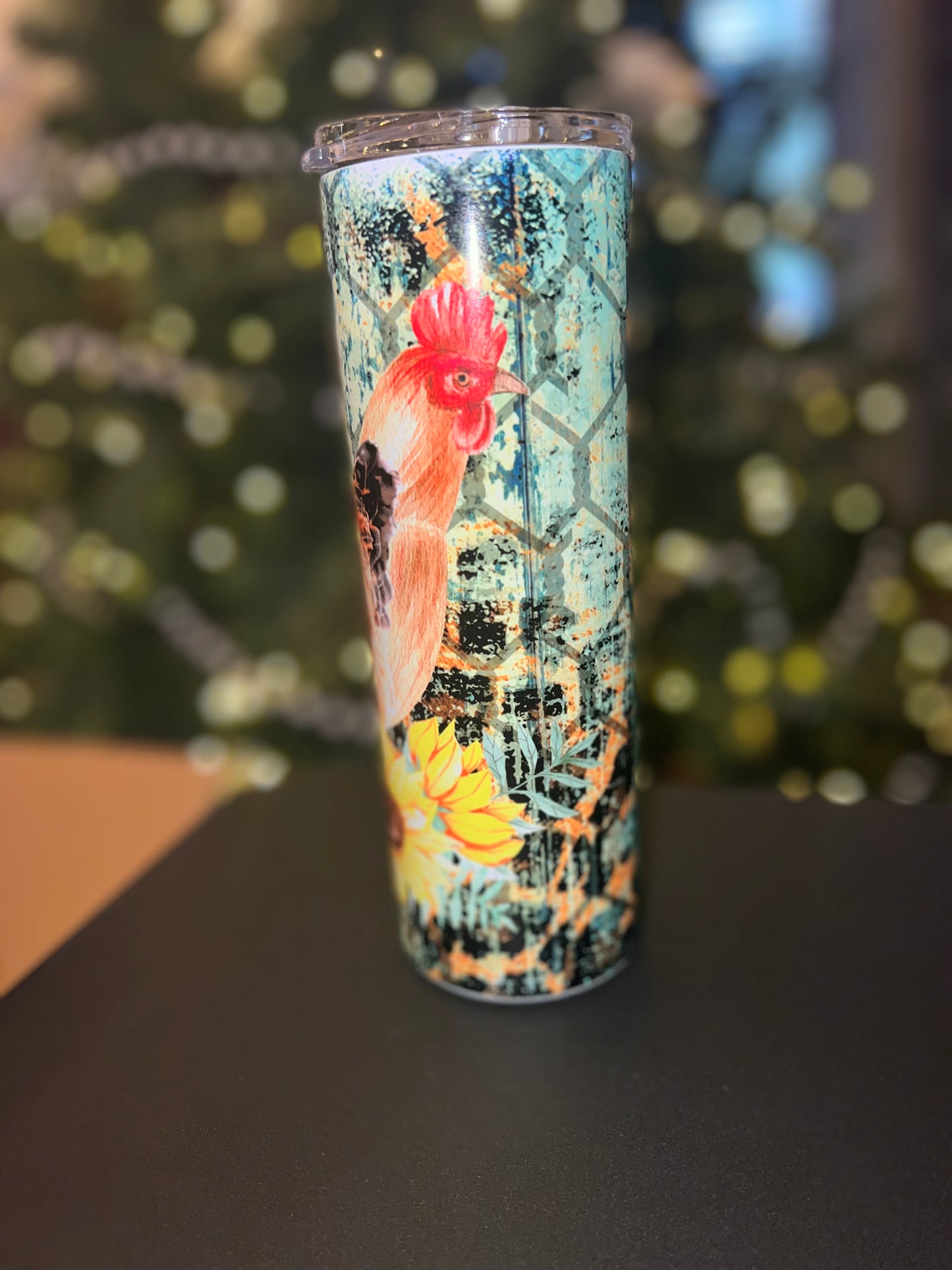 Leopard Chicken Tumbler