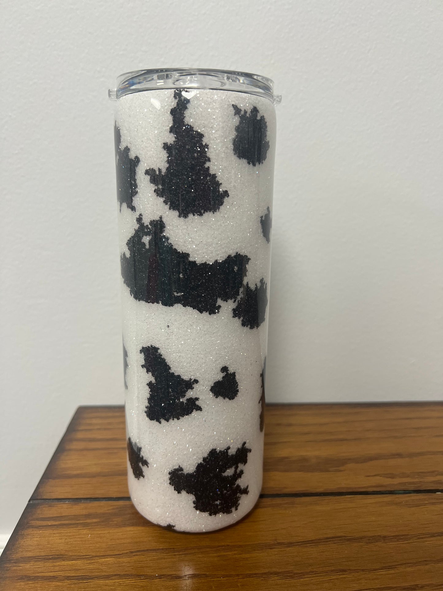 Cow Print Skinny Tumbler