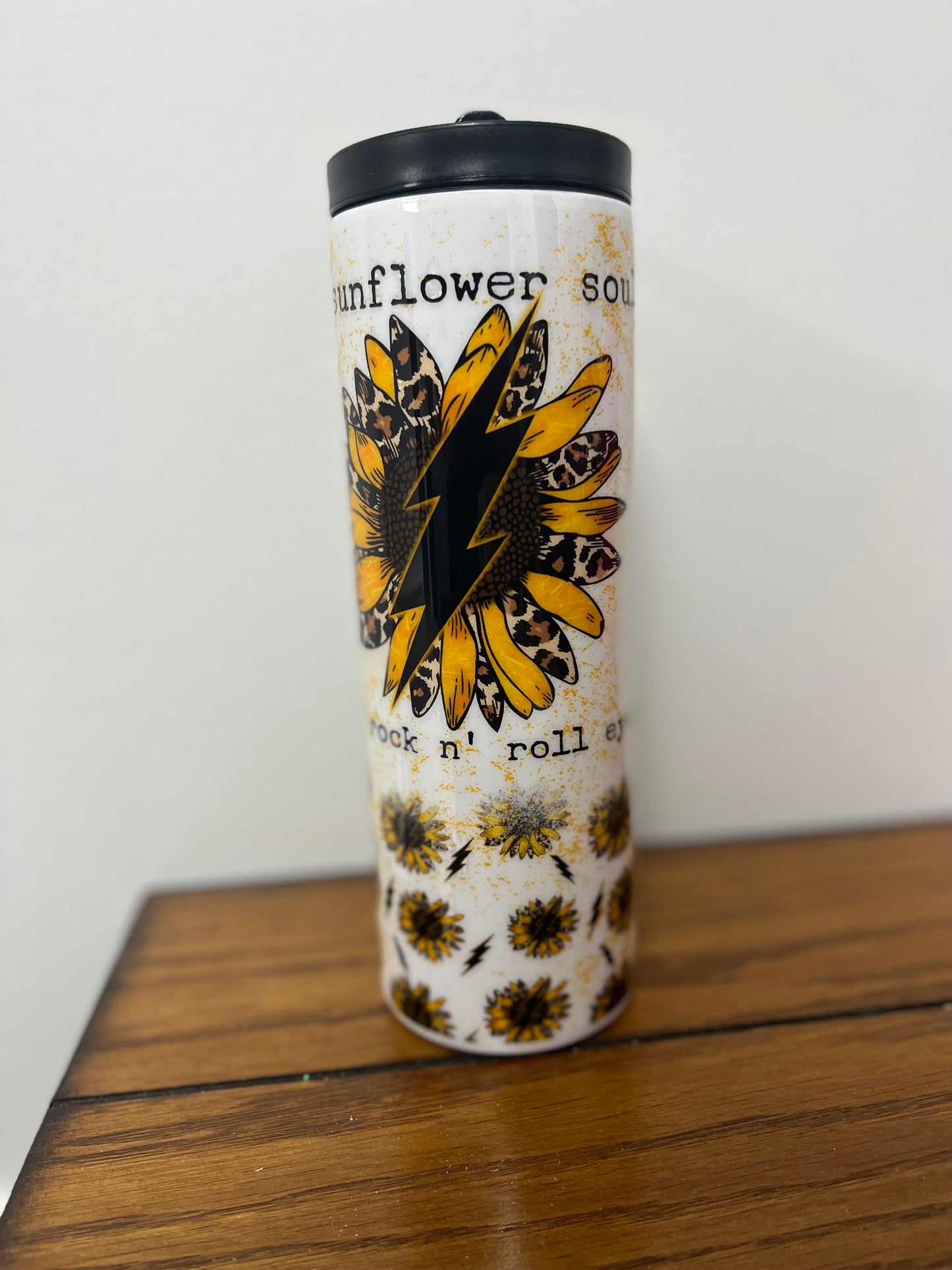 Sunflower soul tumbler