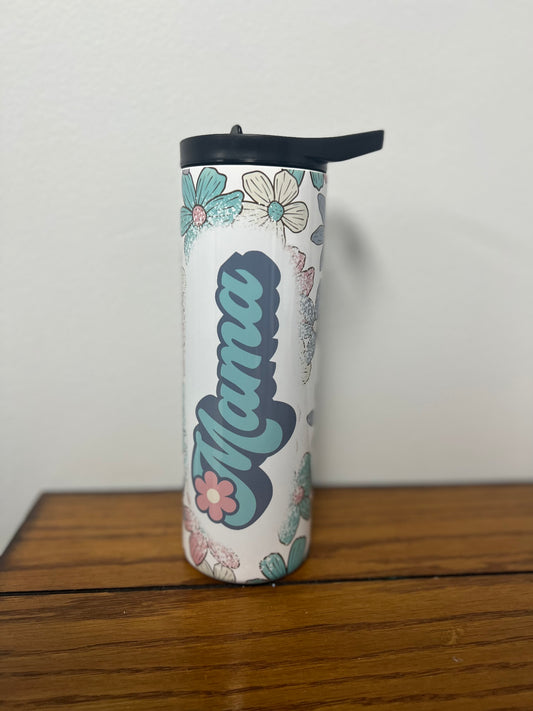 Mama Floral Tumbler