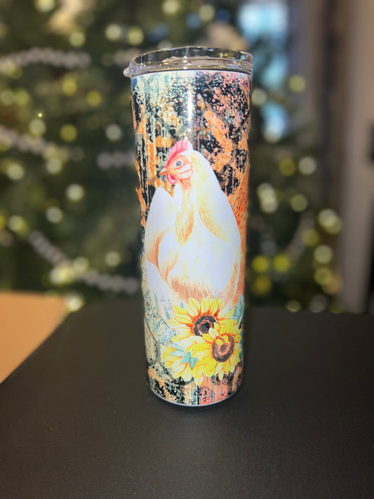 Leopard Chicken Tumbler