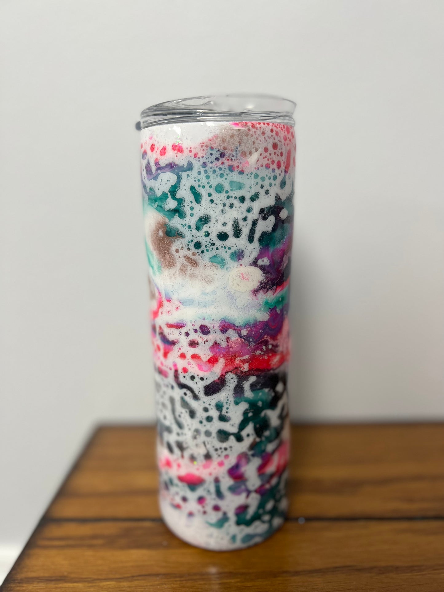 Custom Handled Ink Powerwash Tumbler